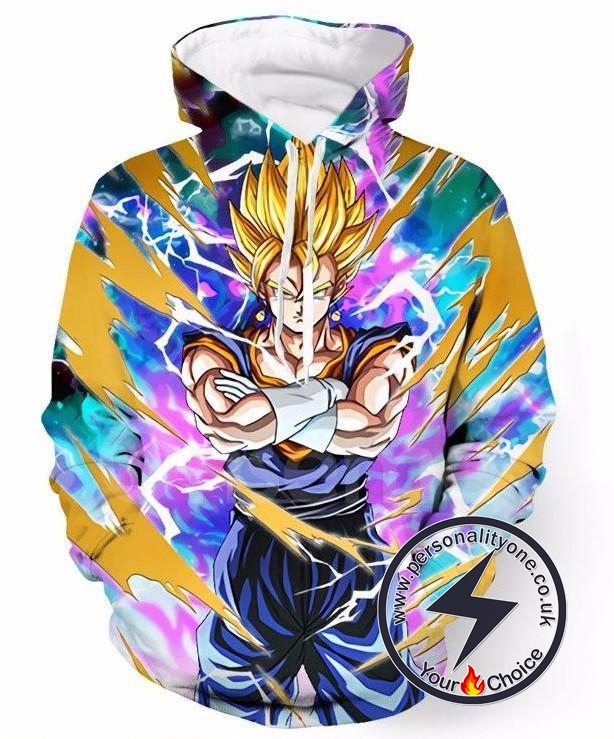 Dragon Ball Z - Vegito Super 3D - Hoodies